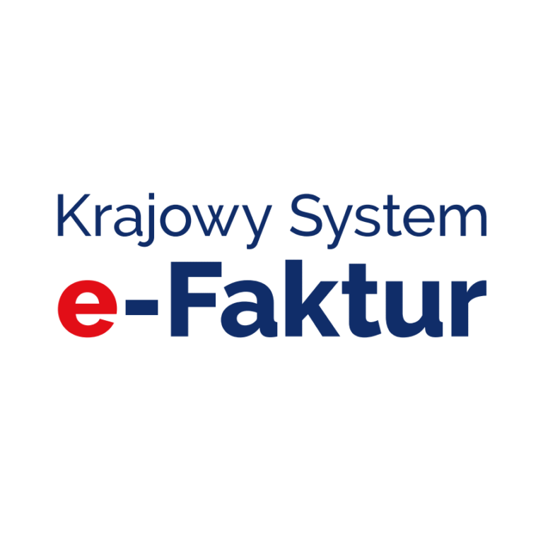Napis Krajowy System e-Faktur